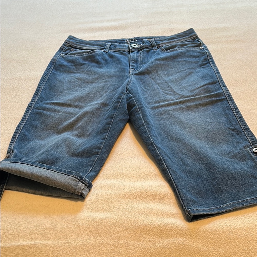 Style & Co Classic Blue Skimmer Jeans